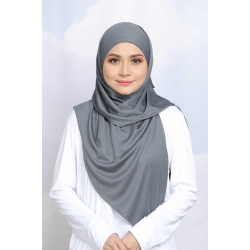 Tudung Adeela Active Tieback - Grey